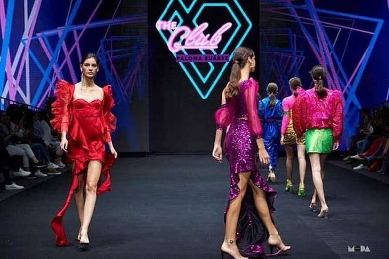 Modelos con diseños de Paloma Suárez (Foto TA)